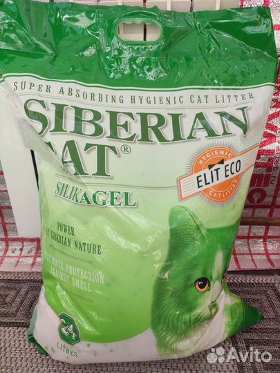 Кошачий наполнитель силикагель 24 литра