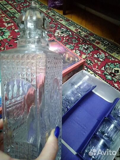 Подарочный набор. Графин и стаканы. 12 шт