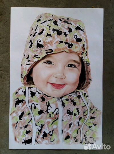 Портрет по фото на заказ,картины для интерьера