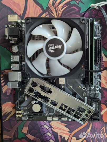 Комплект Am4 b450 ryzen 5