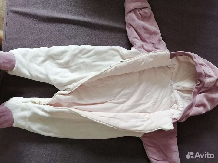 Флисовый комбинезон