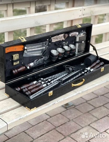 Шашлычный подарочный набор