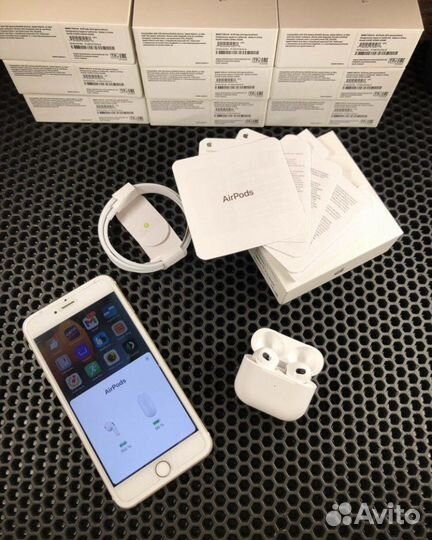 AirPods NEW + чехол в подарок