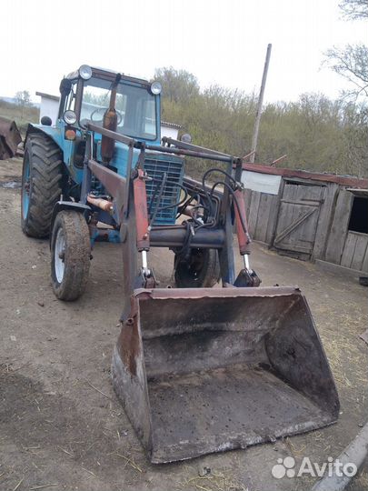 Трактор МТЗ (Беларус) 80 с КУН, 1989