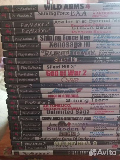 Игровые диски на ps2