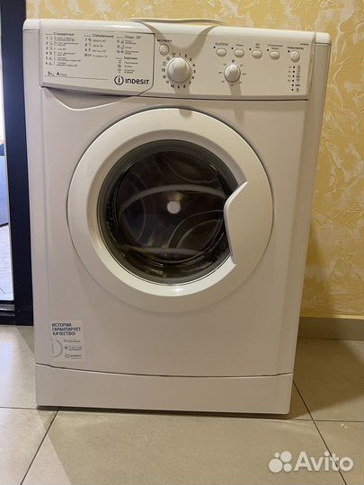 Стиральная машина бу indesit 5 кг