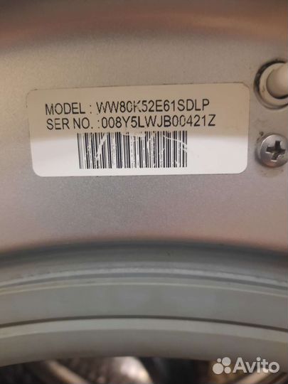 Стиральная машина samsung 8 кг
