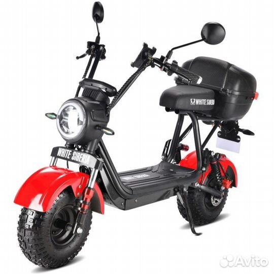 Электроскутер White Siberia Mini R 2.493450 1200W