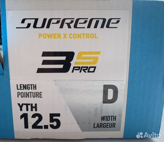 Новые коньки Bauer Supreme 3S PRO YTH D12,5