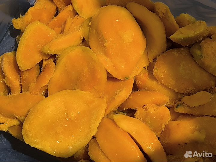 Манго замороженное половинки 1кг