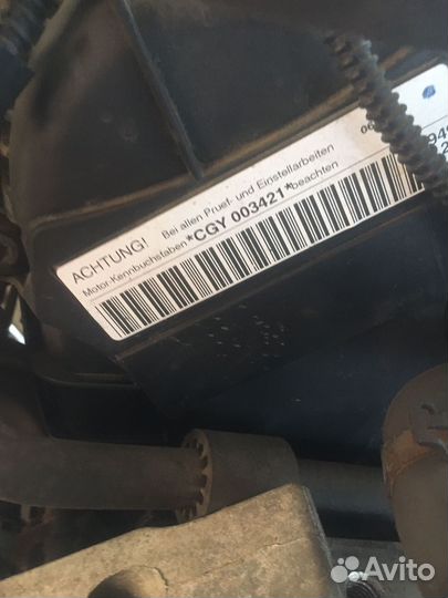 Двигатель CGY Volkswagen Audi Skoda 1.8 tsi tfsi