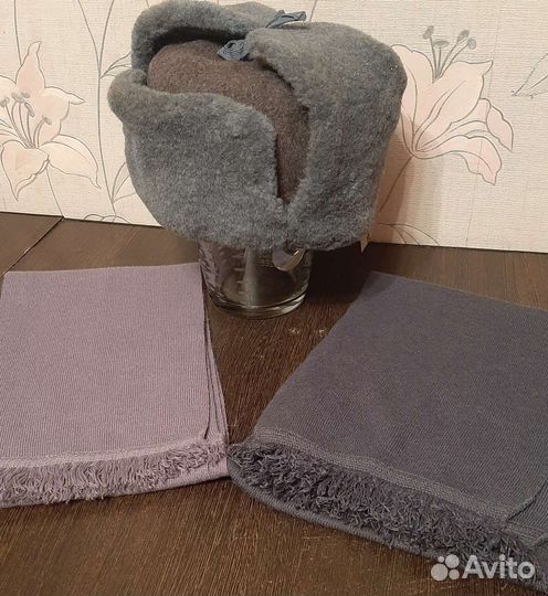 Шапка ушанка военная 1991г