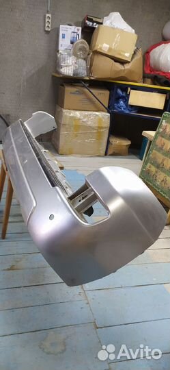 Задний бампер Тойота Ленд Крузер Прадо 120