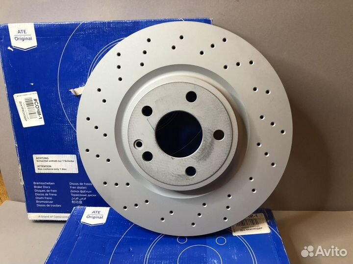 Тормозные диски ATE Mercedes A W176 CLA C117 GLA X