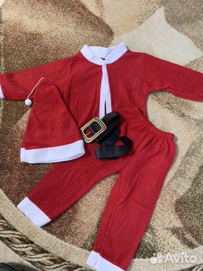 Костюм деда мороза детский