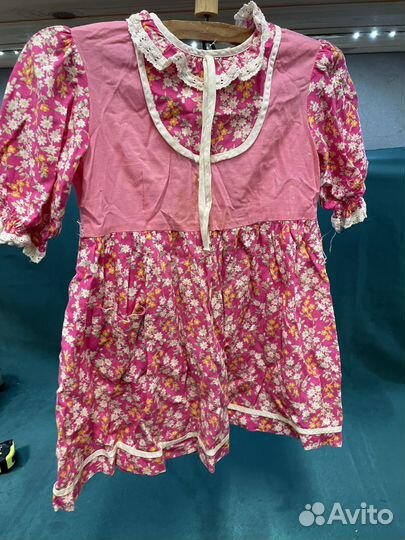 10. Старинное детское платье. Винтаж, СССР