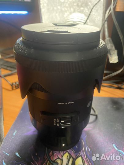 Объектив Sigma AF 35mm F/1.4 DG HSM Art Sony E