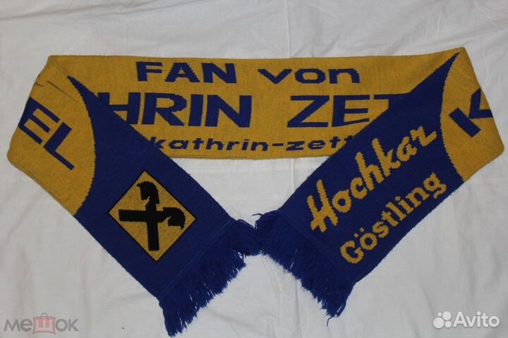 Шарф австрийской горнолыжницы Катрин Цеттель