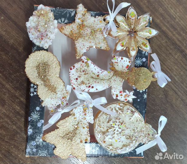 Новогодние украшения ручной работы