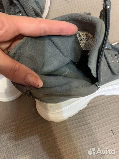 Ботинки демисезонные для девочки, размер 38