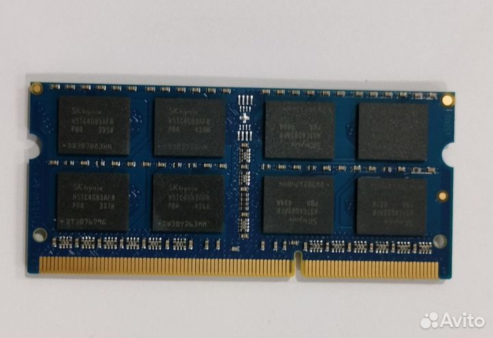 Оперативная память DDR3 8Gb 1600MHz для ноутбука