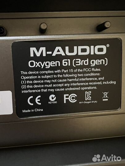 M-Audio Oxygen 61, axiom 49