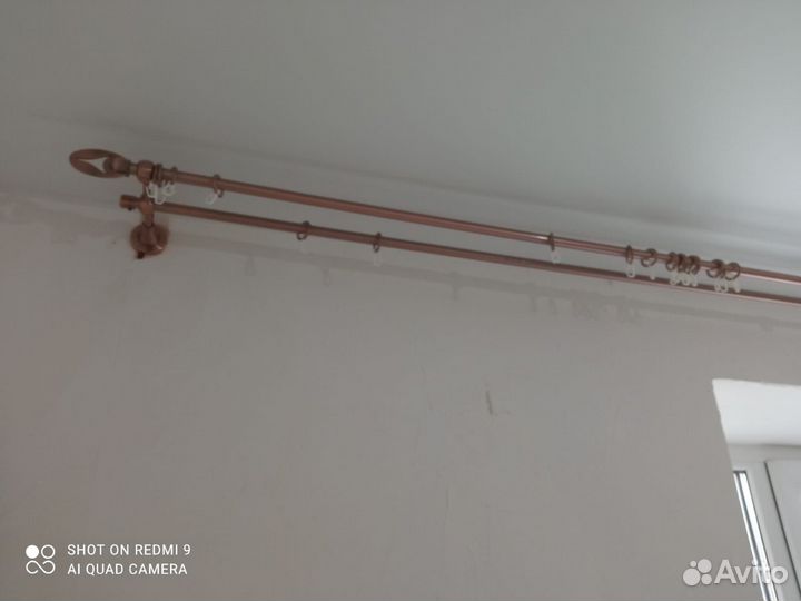 Карниз для штор металлический