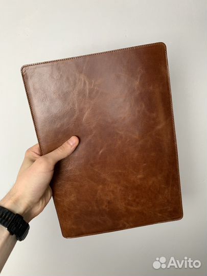 Кожа чехол macbook pro 14