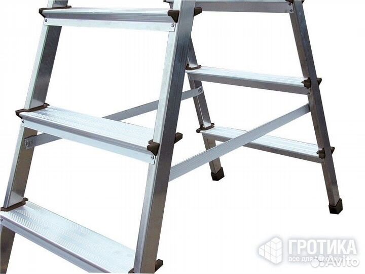 Стремянка Krause Dopplo двусторонняя 4 ступени