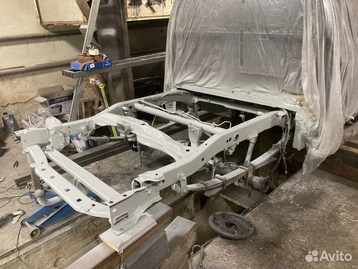 Ремонт рамы автомобиля