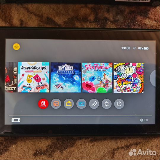 Nintendo Switch 128GB, Прошитый, Много Игр