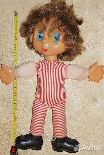 Кукла Антошка-футболист СССР
