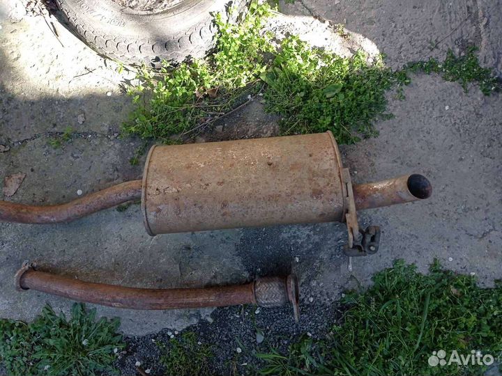 Глушитель renault kangoo