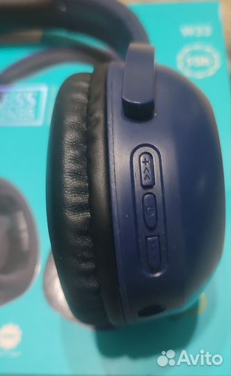 Беспроводные наушники Hoco w33 Art Sount blue