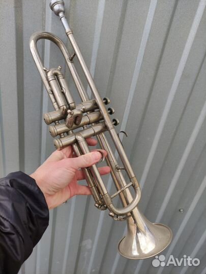 Музыкальный духовой инструмент (горн ) СССР