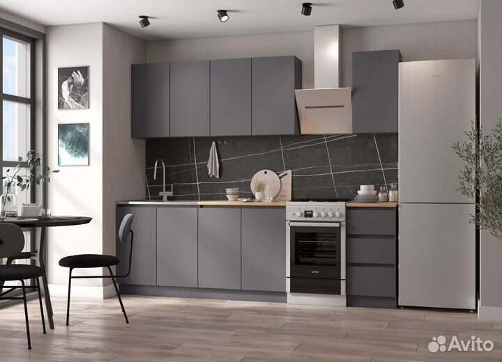 Кухонный гарнитур 2 метра лдсп