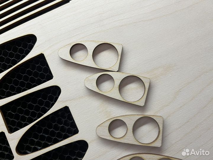 Лазерная резка фанеры, мдф, дерева