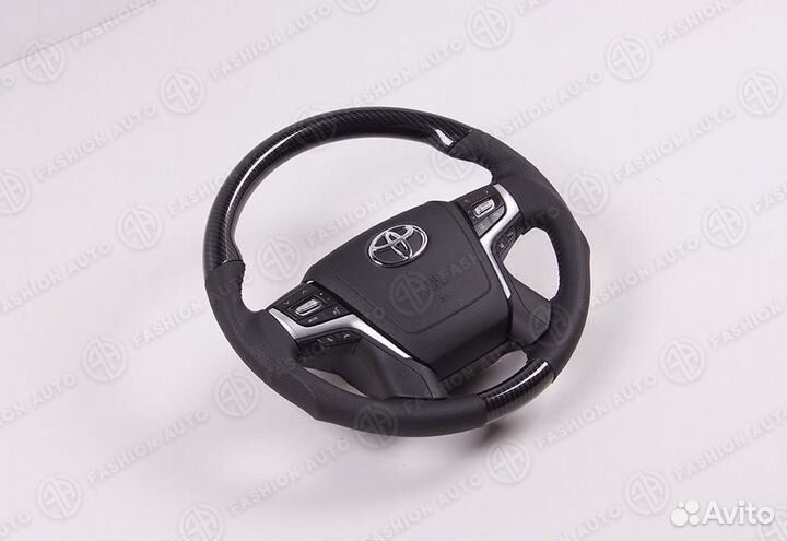 Тойота ленд крузер 200 руль карбоновый