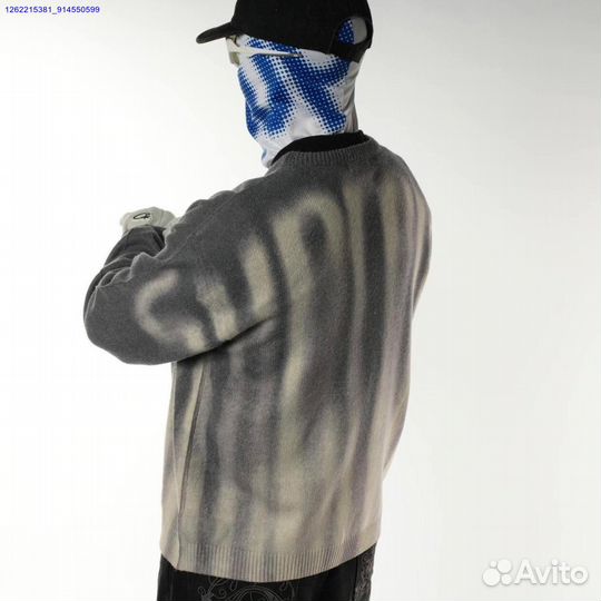 Свитер Supreme blurred logo (Арт.64993)