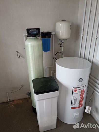 Система очистки воды с установкой