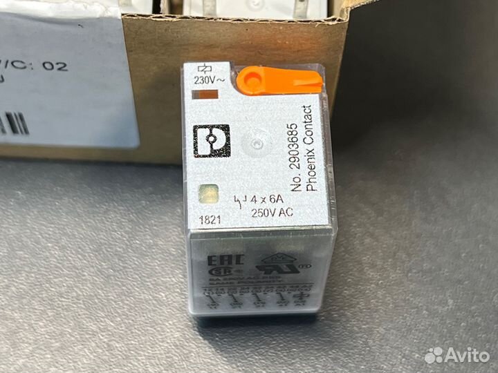Phoenix contact 2903685 REL-IR4 новое, 295 шт