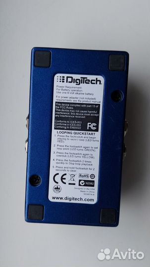 Digitech JamMan Express XT стерео лупер для гитары