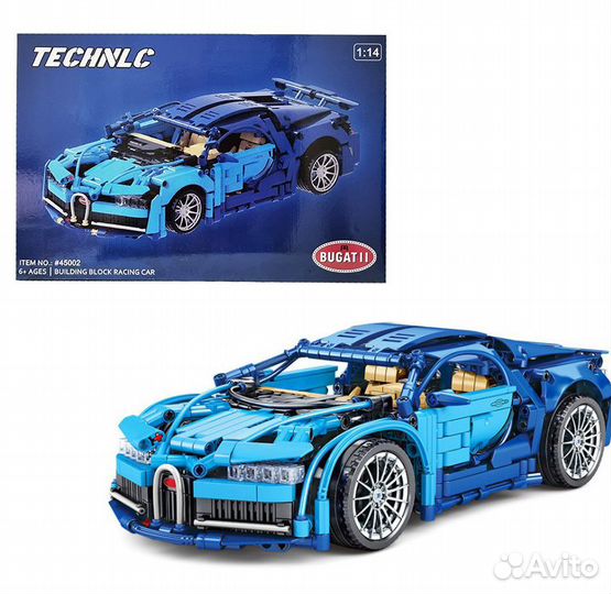 Конструктор Спорткар Bugatti Chiron / Техник 1220