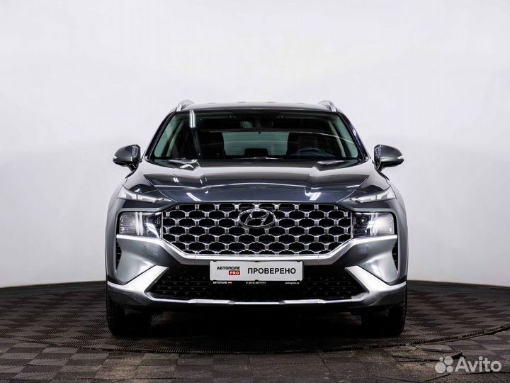 Hyundai Santa Fe 2.2 AMT, 2021, 50 000 км