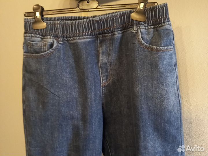 Джинсы брюки утепленные женские