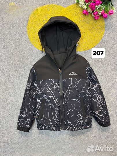 Детская весенняя куртка для мальчика, 116-140 см