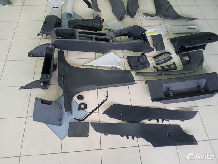 Пластик салона Skoda Octavia A7