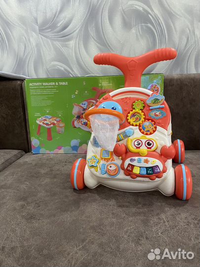 Ходунки каталка 2 в 1