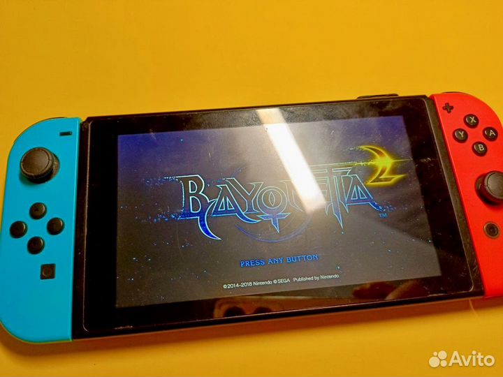 Bayonetta 2 Nintendo Switch картридж
