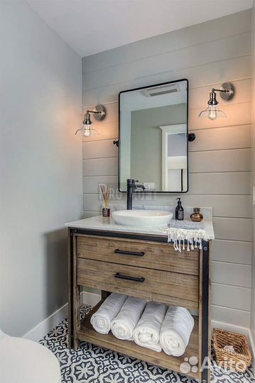 Тумба под раковину лофт